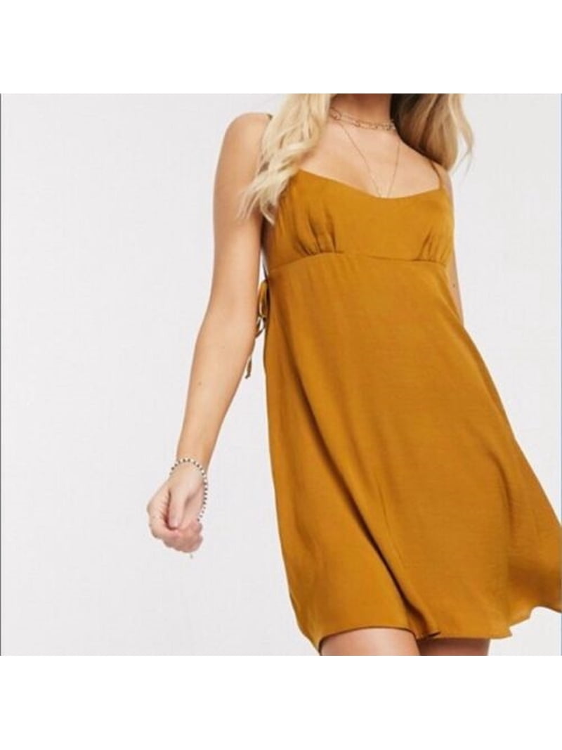 slim fit dress slacks Shimmer Dress Gold – FRENCH + ITALIAN main image 1