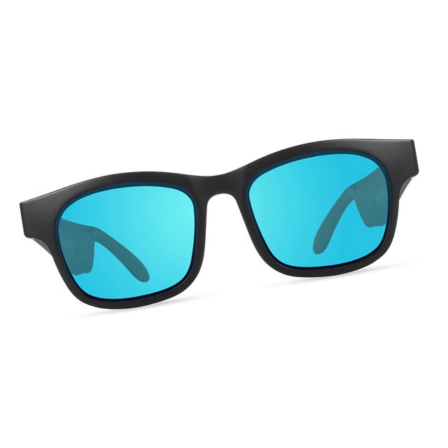 Matsuzay Gafas de sol con Bluetooth, gafas de música inalámbricas, lentes portátiles con reducción de ruido para exteriores, auriculares abiertos para Cables de audio/vídeo No.05
