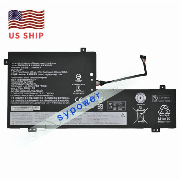 New L18D3PF2 L18M3PFA battery for Lenovo Yoga C740-15IML C740-15IML-81TD Series