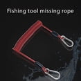 thumbnail image 4 of AMERTEER Shop Clearance Coil Springs Keychain Cellphone Snap Hook Holder Retractable Coil Cord Key Chain Holder, 4 of 5