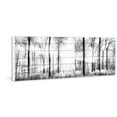 thumbnail image 2 of Parvez Taj White Light Forest White Wood Wall Art, 15" x 45", 2 of 5