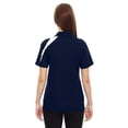 thumbnail image 3 of Ash City - North End Ladies' Impact Performance Polyester Piqué Colorblock Polo - 78645, 3 of 4