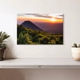 thumbnail image 2 of Elephant Stock Cerro Verde Volcano Wall Art - Horizontal Canvas Wall Art - Living Room Wall Decor - Places Canvas - Green And Purple Decor - 12" x 8", 2 of 8