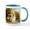 White/Blue Inside, variant on CafePress - The Cockapoo Puppy Mug - 11 oz Ceramic Mug - Novelty Coffee Tea Cup