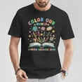 thumbnail image 2 of Color Our World Summer Reading 2025 T-Shirt – Librarian Appreciation Shirt, Fun Summer Reading Program Tee, Educational and Inspirational Book Lover Apparel, 2 of 3