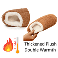 thumbnail image 2 of BERANMEY Women's Comfy Soft Curly Full Slippers Memory Foam Lightweight House Slippers For Women and Men Cozy Warm House Shoes with Polar Fleece Lining, 2 of 7