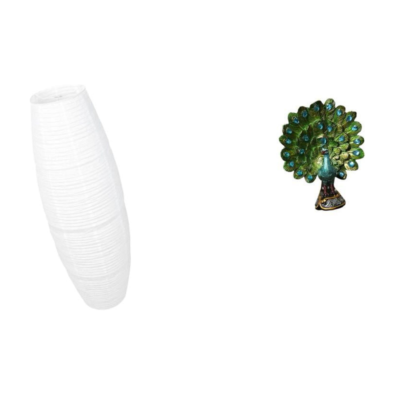 Floor Lamp Cover Rice Paper Floor Lamp Shade Decor Lamp Resin Material for Living Room Bedroom Office Decoration