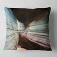 thumbnail image 2 of Designart Antelope Canyon Arizona - Landscape Photo Throw Pillow - 16x16, 2 of 5