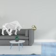 thumbnail image 2 of Figura Coleccionable Abstracta Moderna De Toro De Resina Y Latón Para Escritorio, Estante, Entrada, Mesa, Decoración Del Hogar O Dormitorio., 2 of 8