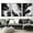NO.0270, variant on Black and White Marble Wall Art Abstract Painting Canvas for Living Room Bedroom Decor - Gray Poster Set of 3 No Frame 16x24inch