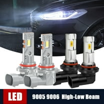BSBSDJB LED Headlight Bulbs for Chevy Blazer 2000-2005 6000K Cold White High Low Beam