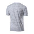 thumbnail image 3 of Bibifish Mens T-Shirts Slim Fit Crew Neck Short Sleeve Solid Color Tees Summer Breathable Casual Athletic Tee Tops, 3 of 7
