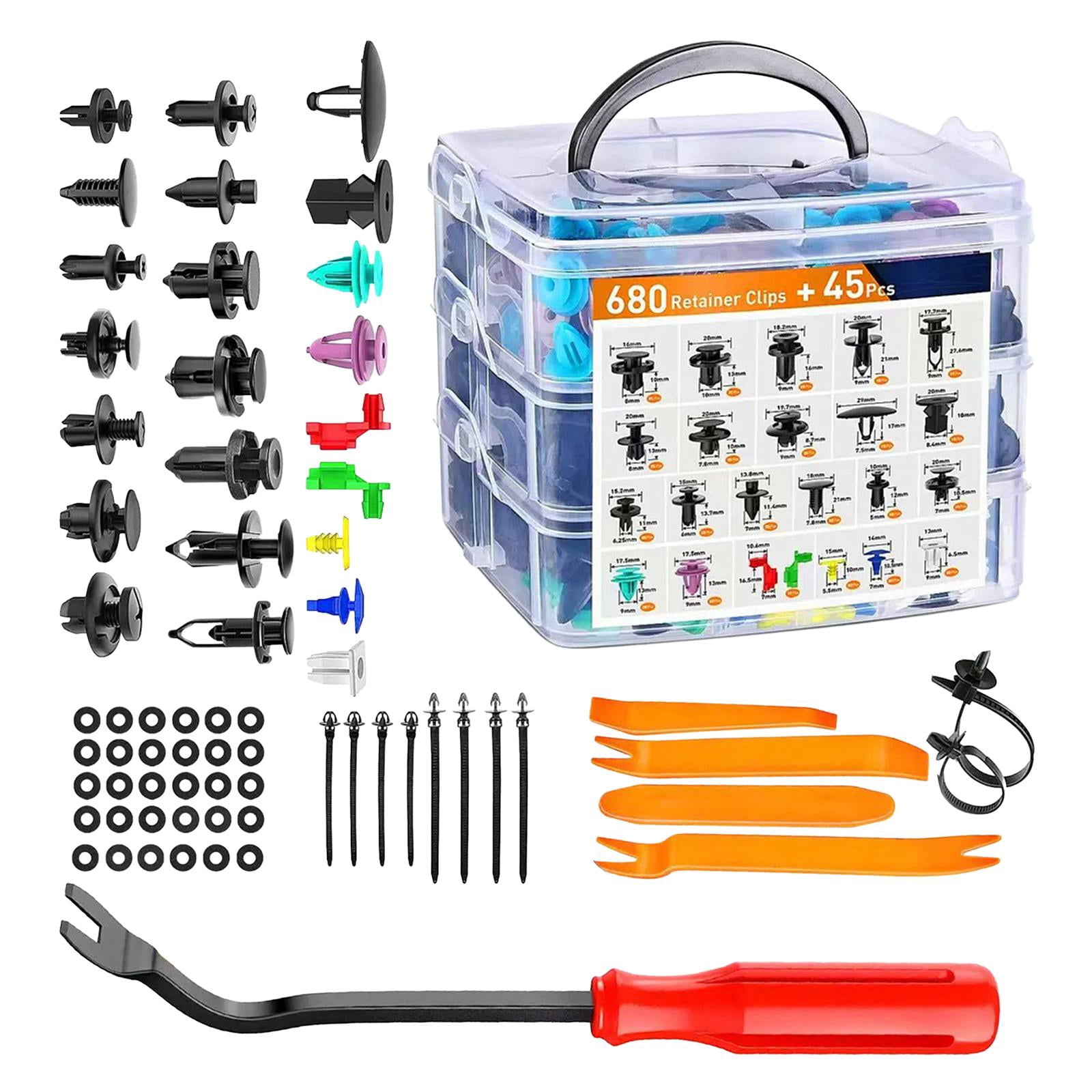 Zxpjkyu 725x Bumpers Push Fasteners Rivet Clips Bumpers Retainer Clips Replaces Fastener
