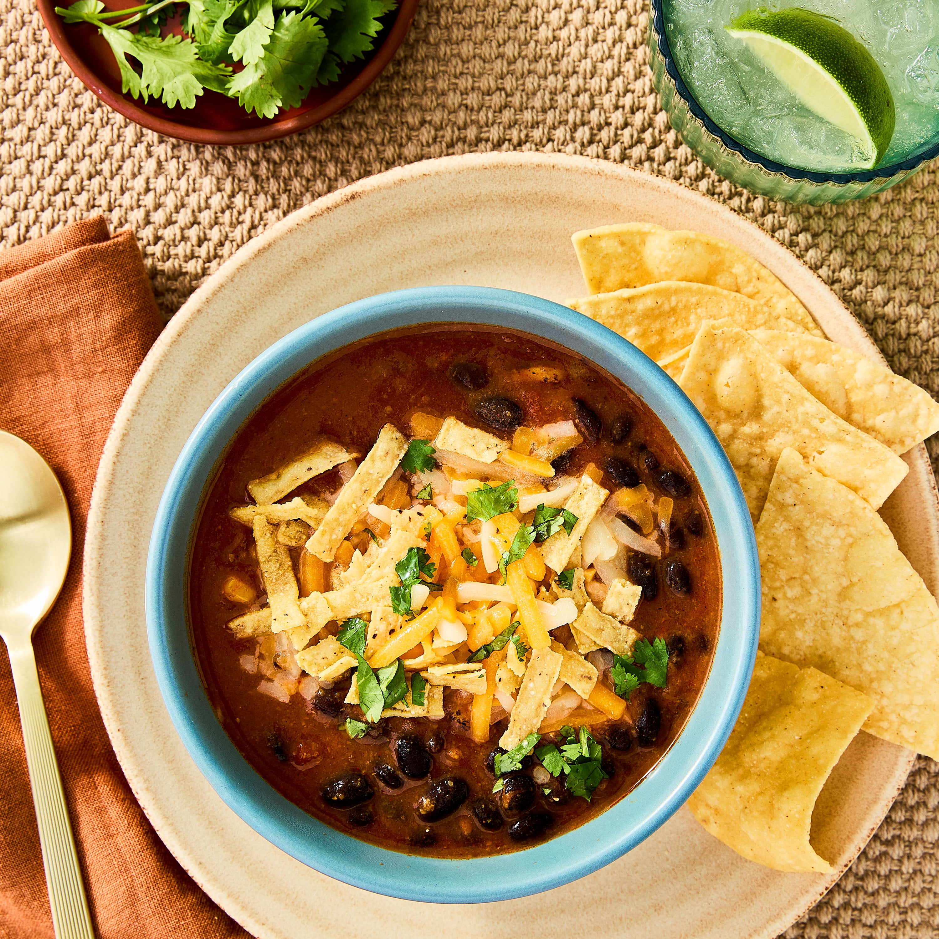Marketside Ready to Heat Chicken Tortilla Soup Kit, 13.5 oz