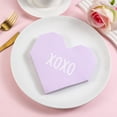 thumbnail image 4 of RKSTN Heart Napkins - 100 PCS - Bulk Heart Shaped Valentine's Day Disposable Napkins for Valentine's Day Decorations Party Supplies - Purple, 4 of 6