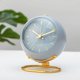 thumbnail image 2 of 1 Pcs Blue European Metal Alarm Clock, Desktop Bedside Student Silent Clock, 2 of 5