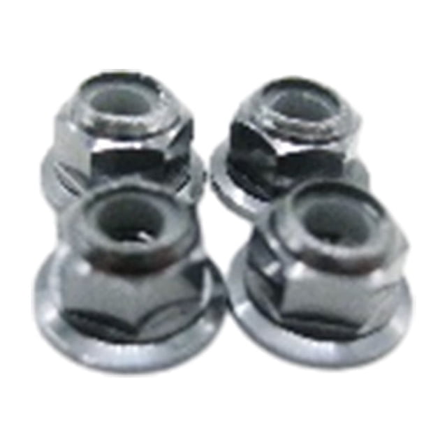Tuerca de neumático Tholdsy 4 piezas Aleación de aluminio a prueba de herrumbre para 1/12 Wltoys K959 L202 L212 L222