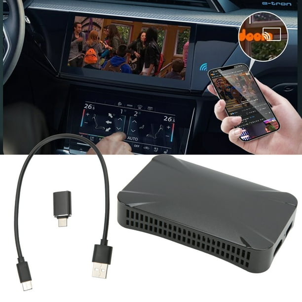 Adaptateur CarPlay sans Fil, dongle Apple CarPlay pour Voitures CarPlay  filaires OEM, Conversion Filaire en CarPlay sans Fil, Prise en Charge de la