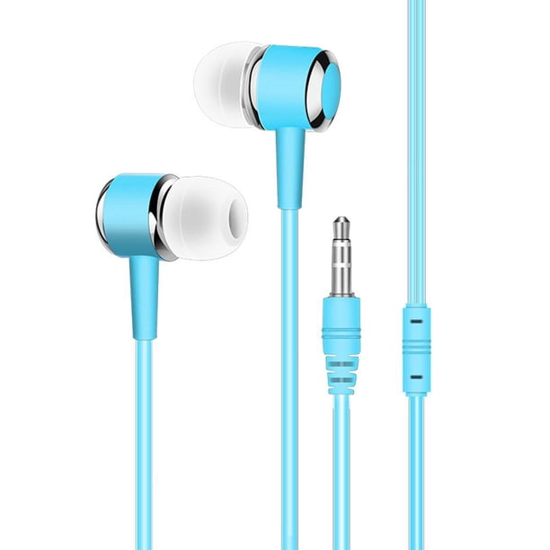 Auriculares con cable Auriculares de música portátiles para teléfono móvil PC Computadora portátil Computadora MP3 JShteea Nuevo