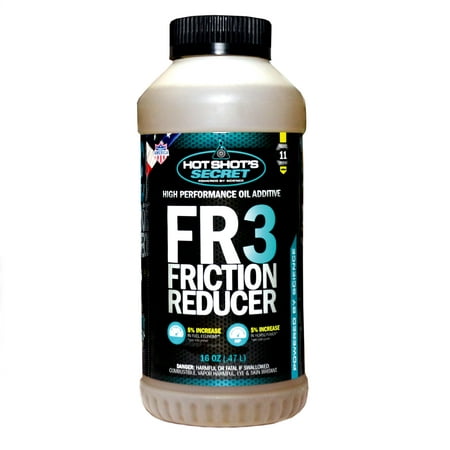 FR3 16 oz OIL ADDITIVE 100% Synthetic Friction Reducer with 3 Patented (Best Anti Friction Oil Additive)