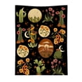 thumbnail image 1 of Tapiz de pared con plantas de cactus, microtela, 150 x 130 cm, decoración de habitación, 1 of 3