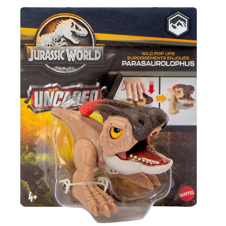 Jurassic World 2023 Wild Pop Ups Uncaged Set of 4 Figures