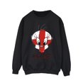 thumbnail image 1 of Looney Tunes Mens Tweety England Face Sweatshirt, 1 of 3