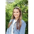 thumbnail image 3 of Motique Accessories 1 inch Satin Headband - Yellow, 3 of 5