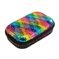 ZIPIT Sequin Pencil Box | Cute Pencil Case with Secure Zipper Closure