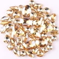 thumbnail image 1 of Yazoeia 50 Pcs Mix Shapes Sew On Crystal Rhinestone, Claw Flatback Crystal Rhinestones, Flatback Claw Setting Glass Sew On Crystal Rhinestone for DIY Crafts, Clothes, Costume, Dress, and, 1 of 5
