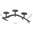 thumbnail image 2 of Christmas Antler Stand With 3 Pillar Holder, 2 of 3