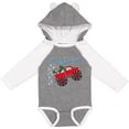 thumbnail image 3 of Inktastic Merry Christmas- Santa drives a monster truck Boys or Girls Long Sleeve Baby Bodysuit, 3 of 5