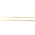 thumbnail image 5 of Floreo 10k Yellow Gold 2mm Solid Rope Chain Diamond Cut Necklace, 5 of 5