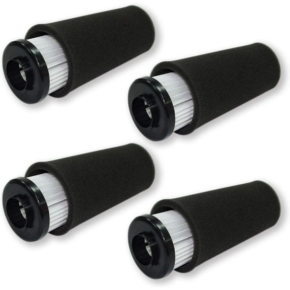 F112 Filter Replacement 4 Pack Compatible with Dirt Devil Upright Vacuum Cleaner, Pre Motor Endura Odor Trapping Filter Set, Replace part AD47936