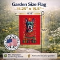 thumbnail image 3 of Staffordshire Bull Terrier Holiday Christmas Garden Flag 11.25 in x 15.5 in, 3 of 8