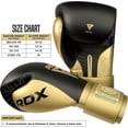 thumbnail image 4 of RDX Boxing Gloves for Training Muay Thai Mitts Maya Hide Leather MARK PRO Glove for Sparring, Kickboxing, Fighting, Punch Bags, Focus Pads, Double End Ball Punching, 4 of 8