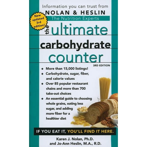 Ultimate Carbohydrate Counter The Ultimate Carbohydrate Counter, (Paperback)