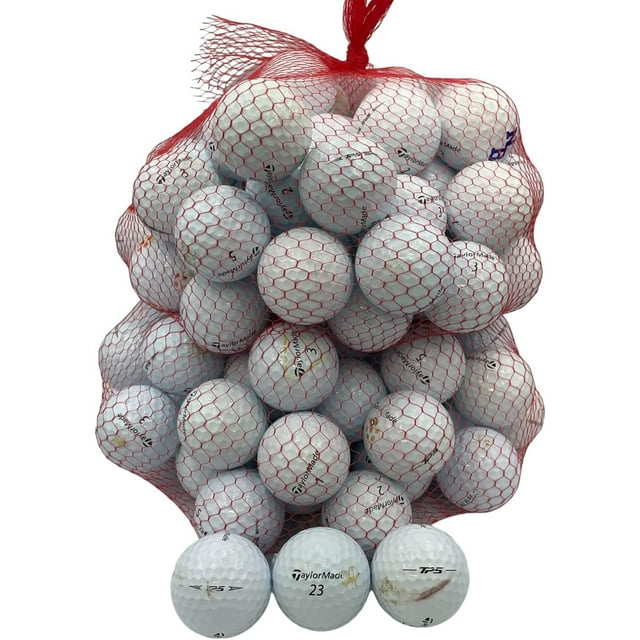 Golf Ball Planet - Taylormade TP5 Balles de Golf Recyclées 3a/bon (Lot de 100)