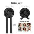 thumbnail image 4 of 100% Mulberry Silk Bonnet for Sleeping Women - Double Layer Silk Hair Wrap – Non-Slip Silk Turban - Hair Silk Bonnet for Sleeping Women - Silk Cap for Sleeping, 4 of 5