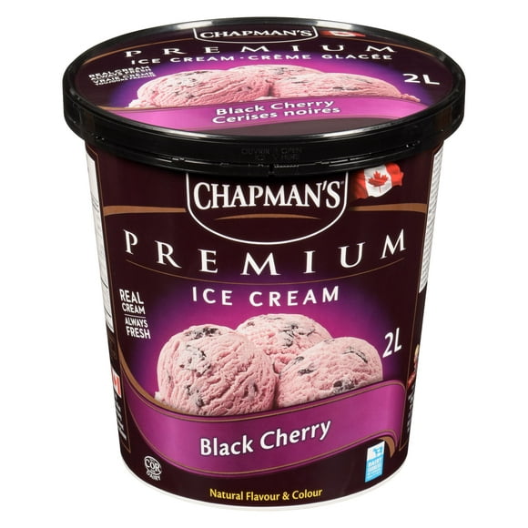 Chapman's Premium crème glacée cerise noir 2L