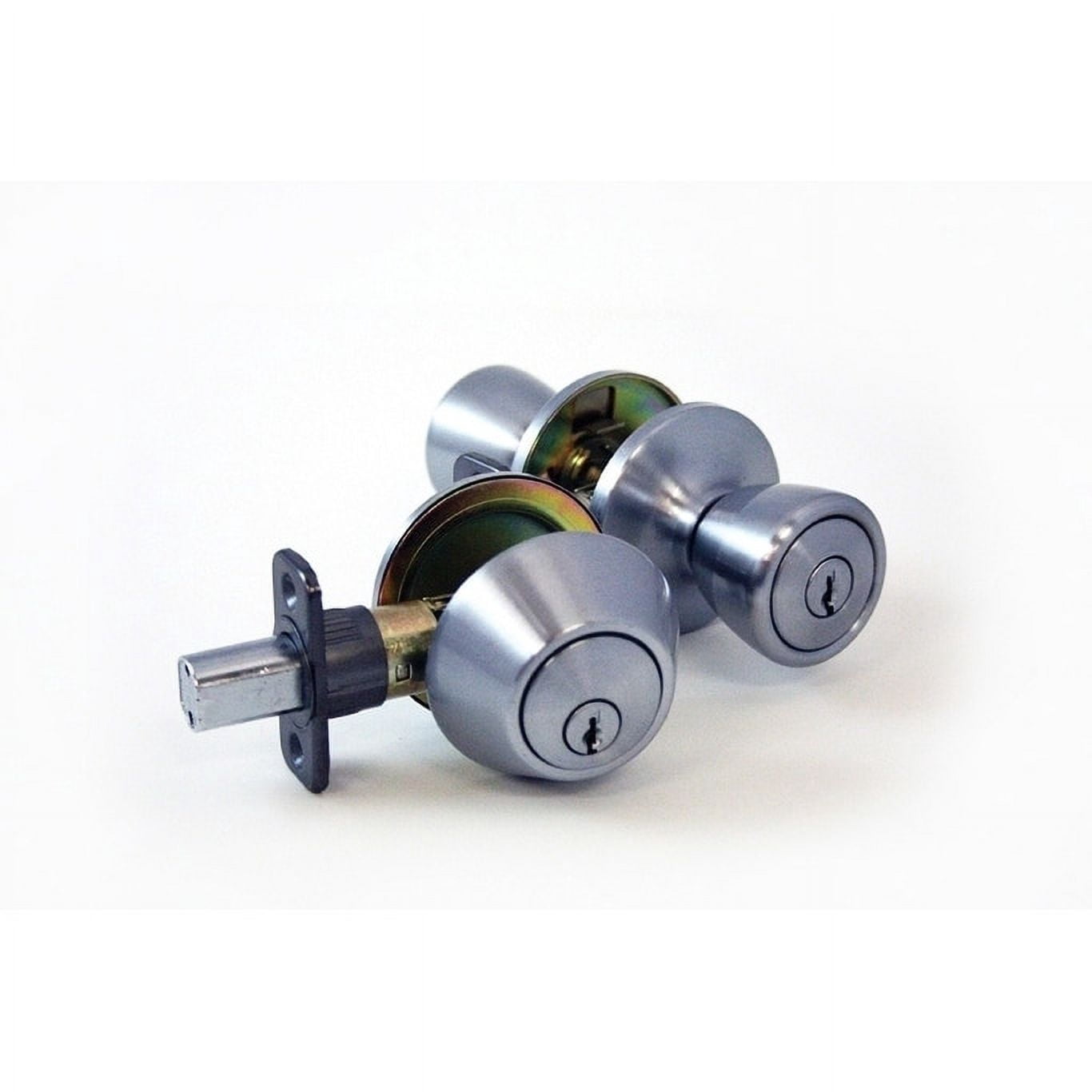 Tulip Knob Clamshell Pack Combo Locks PB
