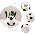 thumbnail image 4 of Creative Pen Holder, Football Multifunction Football Pen Box Desk DIY Plastic Round Pen Holder Porous Design, Pen Container for Home, Office and Desk, 4 of 5