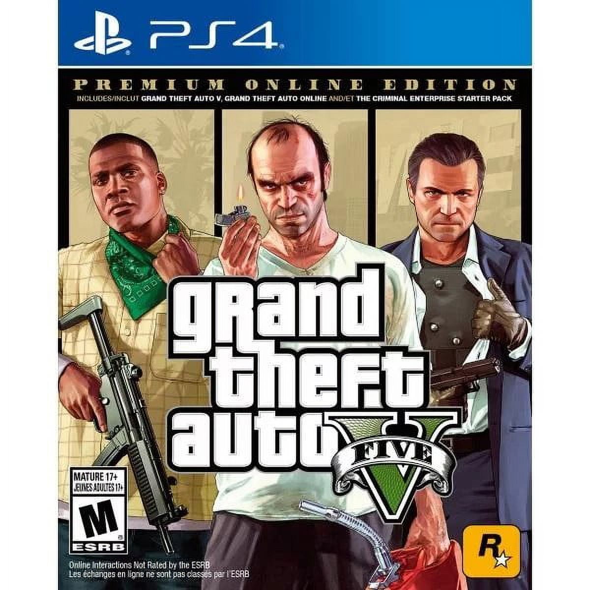 Rockstar Games Grand Theft Auto V Video Game for PlayStation