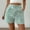 Mint Green, variant on Rezuofi 1 Pcs Women's Floral Jacquard Shorts High Waisted Boho Summer Shorts with Pocket