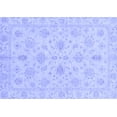 thumbnail image 1 of Ahgly Company Machine Washable Indoor Rectangle Oriental Blue Traditional Area Rugs, 7' x 9', 1 of 4