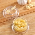 thumbnail image 5 of Plastic garlic box strainer garlic mixer crusher kitchen creative small tool.(1PCS Clear,3.14"), 5 of 5