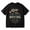 Black A, variant on Men's Stay Focused Mountain Graphic T-Shirt, Black Short Sleeve Crew Neck Tee for Hiking Camping Outdoor Summer Casual Wear