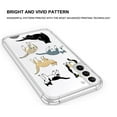 thumbnail image 2 of Cat Collage Clear Case for Samsung Galaxy S21,Aesthetic Art Design Case for Men Women,Unique Trendy Transparent TPU Bumper Case Cover, 2 of 5