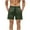 Army Green^, variant on Jjayotai Men's George Shorts with Stretch Waist, Men's Summer Solid Color Casual Elastic Waist Drawstring Shorts with Pocket , Shorts for Men