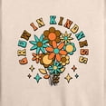 thumbnail image 3 of Instant Message - Grow In Kindness - Women's Lightweight French Terry Long Sleeve Shirt, 3 of 6